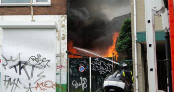 Politie zoekt getuigen felle brand Markettenweg