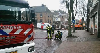 Ontruiming bij gaslek in centrum Bleskensgraaf