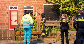 Woning vol rook na brand in Gorinchem