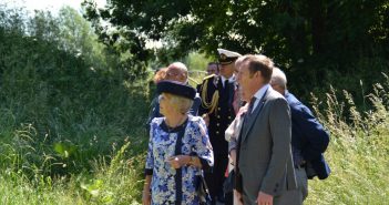 Prinses Beatrix opent tentoonstelling in Gorinchem