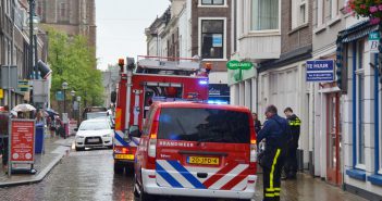 Wasmachine vat vlam in woning Gorinchem