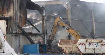 Nablussen na grote brand in Groot-Ammers nog in volle gang
