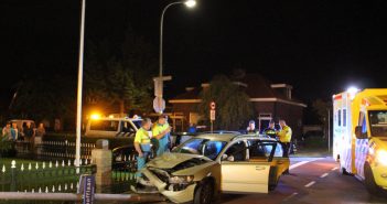 Twee auto’s botsen in Dordrecht na voorrangsfout