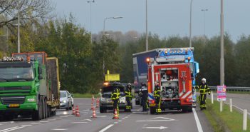 Brandweer Gorinchem rukt uit voor auto met vastgelopen remmen
