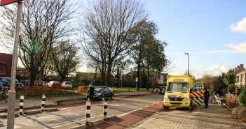 Auto’s botsen bij wegversmalling in Dordrecht