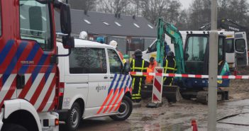Brandweer en politie rukken uit voor gaslekkage in Gorinchem