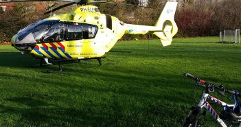 Traumahelikopter naar Dordrecht voor medische noodsituatie