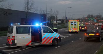 Botsing op BK-weg tussen Alblasserdam en Papendrecht