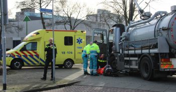 Fietsster aangereden door vrachtwagen in Zwijndrecht