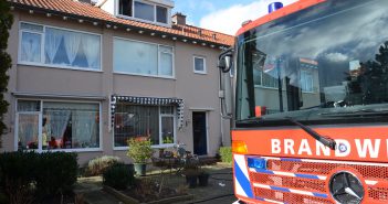 Wasmachine op zolder vat vlam in Dordrecht