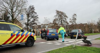 Botsing op de Krommeweg in Hendrik-Ido-Ambacht
