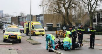 Gewonden bij scooterongeval in Zwijndrecht