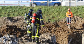 Opnieuw gaslek langs de Lekdijk in Nieuw-Lekkerland