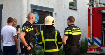 Brand in leegstaand pand langs Westeind in Papendrecht