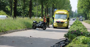 Gewonden bij ongeval met fietser en motor in Gorinchem