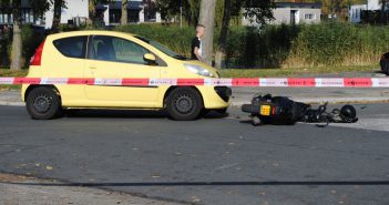 Scooterrijder gewond bij ongeval op de Nassauweg in Dordrecht