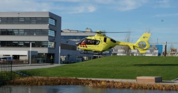 Traumahelikopter naar Papendrecht voor man met hartstilstand