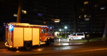 Brandweer rukt uit voor melding van flatbrand in Papendrecht