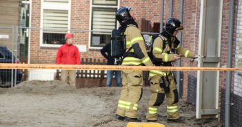 Gaslekkage bij werkzaamheden in Hendrik-Ido-Ambacht