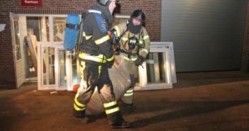 Brandmelding bij timmerbedrijf Nieuw-Lekkerland; brandweer helpt in ’t Waellant