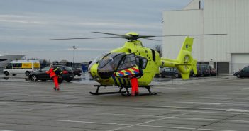 Schilder raakt gewond bij bedrijfsongeval in Alblasserdam