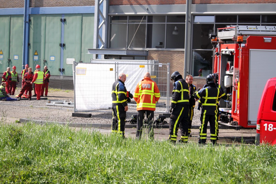 Brand door ontmantelingswerkzaamheden bij Nedstaal in Alblasserdam - ZHZActueel