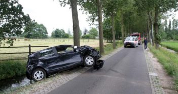 Man rijdt onder invloed van alcohol tegen boom in Papendrecht