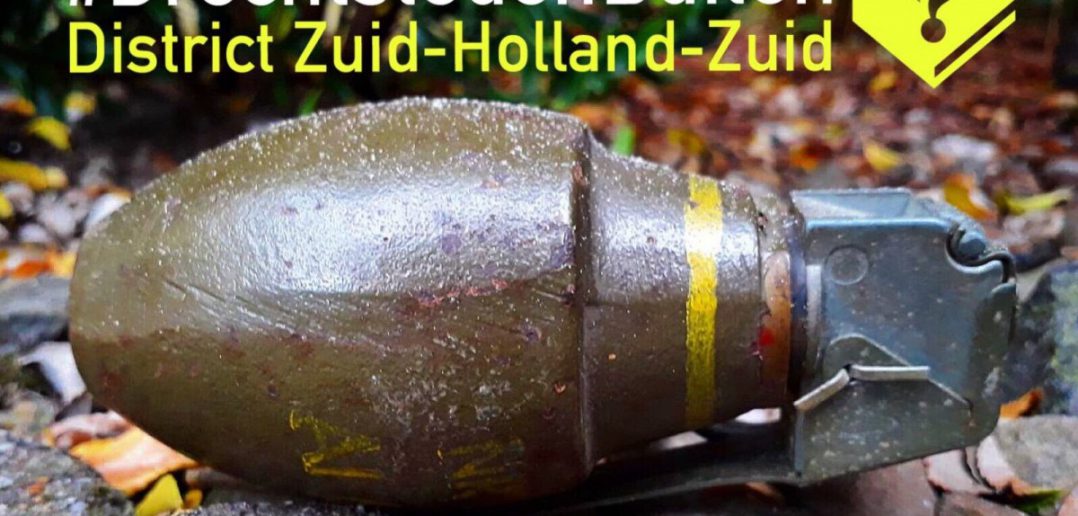 Handgranaat uit Tweede Wereldoorlog aangetroffen in woning Sliedrecht