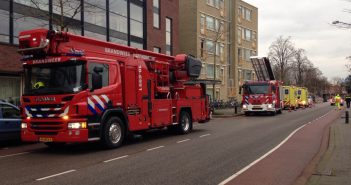Gewonde bij keukenbrand in Alblasserdam