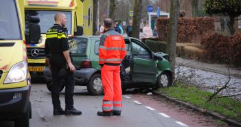 Man aangehouden na doorrijden bij verkeersongeval