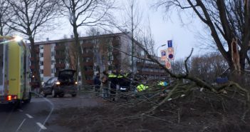 Gewonden in Dordrecht en Sliedrecht door storm