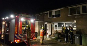 Slaapkamer in brand van woning in Sliedrecht