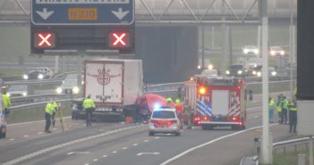 Man overlijdt bij ongeval op A16