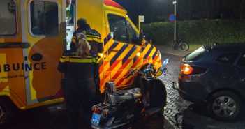 Scooterrijder naar ziekenhuis na aanrijding in Gorinchem
