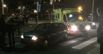 Vrouw aangereden op de Van Baerlestraat in Dordrecht