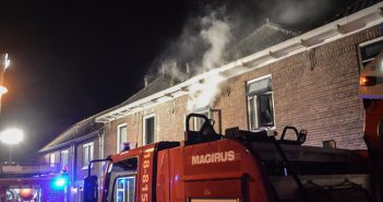 Brand in woning aan de Visserslaan in Gorinchem