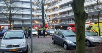 Brand in slaapkamer van flatwoning in Zwijndrecht