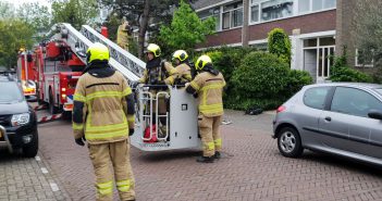 Brandweer rukt uit voor schoorsteenbrand Zwijndrecht