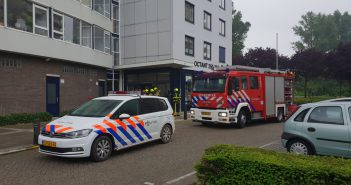 Opnieuw brand in flat aan het Octant in Dordrecht