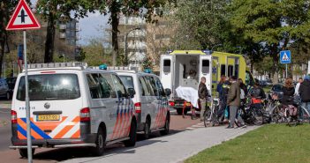 Gewonden bij ongeval op de Mauritsweg in Dordrecht