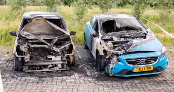 Weer auto’s afgebrand in Dordrecht