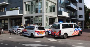 Politiehelikopter boven Dordrecht voor vechtpartij