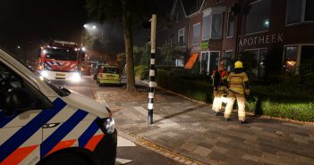 Veel rook bij brand in apotheek Dordrecht
