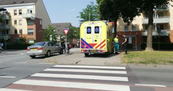 Fietser aangereden op de Brouwersdijk in Dordrecht