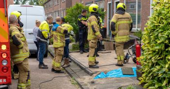Brand in Mauritsstraat tijdens verplaatsen van slimme meter