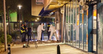 Plofkraak gepleegd in Dordrecht; vijf mannen aangehouden (update)