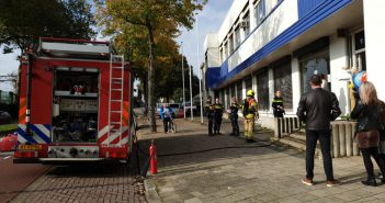 Kleine brand in oude pand Leen Bakker Dordrecht