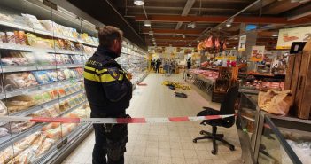 Steekpartij in supermarkt Dordrecht; verdachte aangehouden