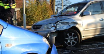Auto’s botsen op Mollenburgseweg in Gorinchem
