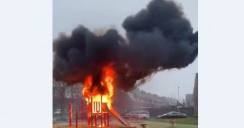 Tieners aangehouden voor vernieling met vuurwerkbom tijdens jaarwisseling